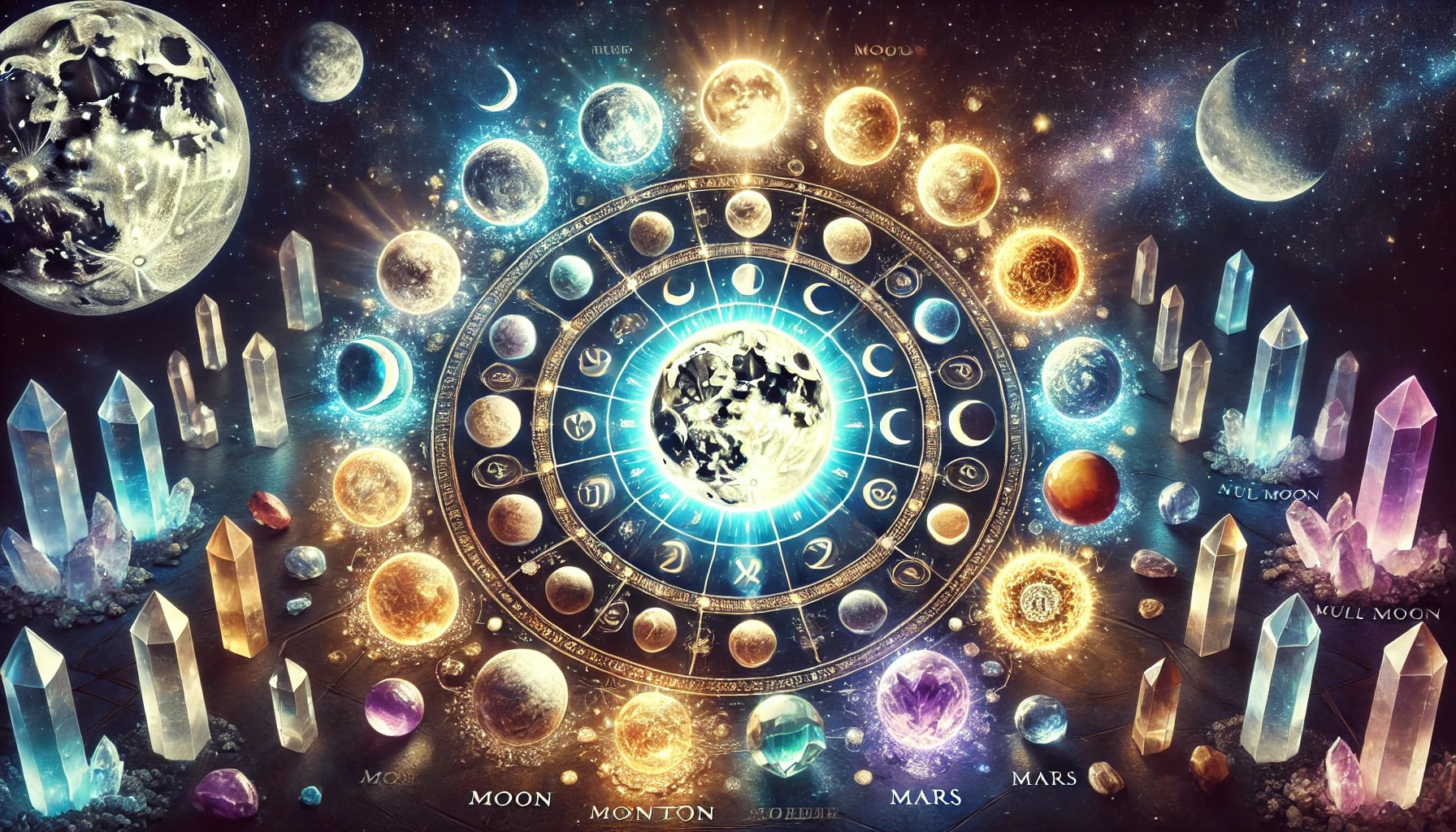 Harnessing Cosmic Energy: Align Your Life with Moon Phases and Planetary Rulerships